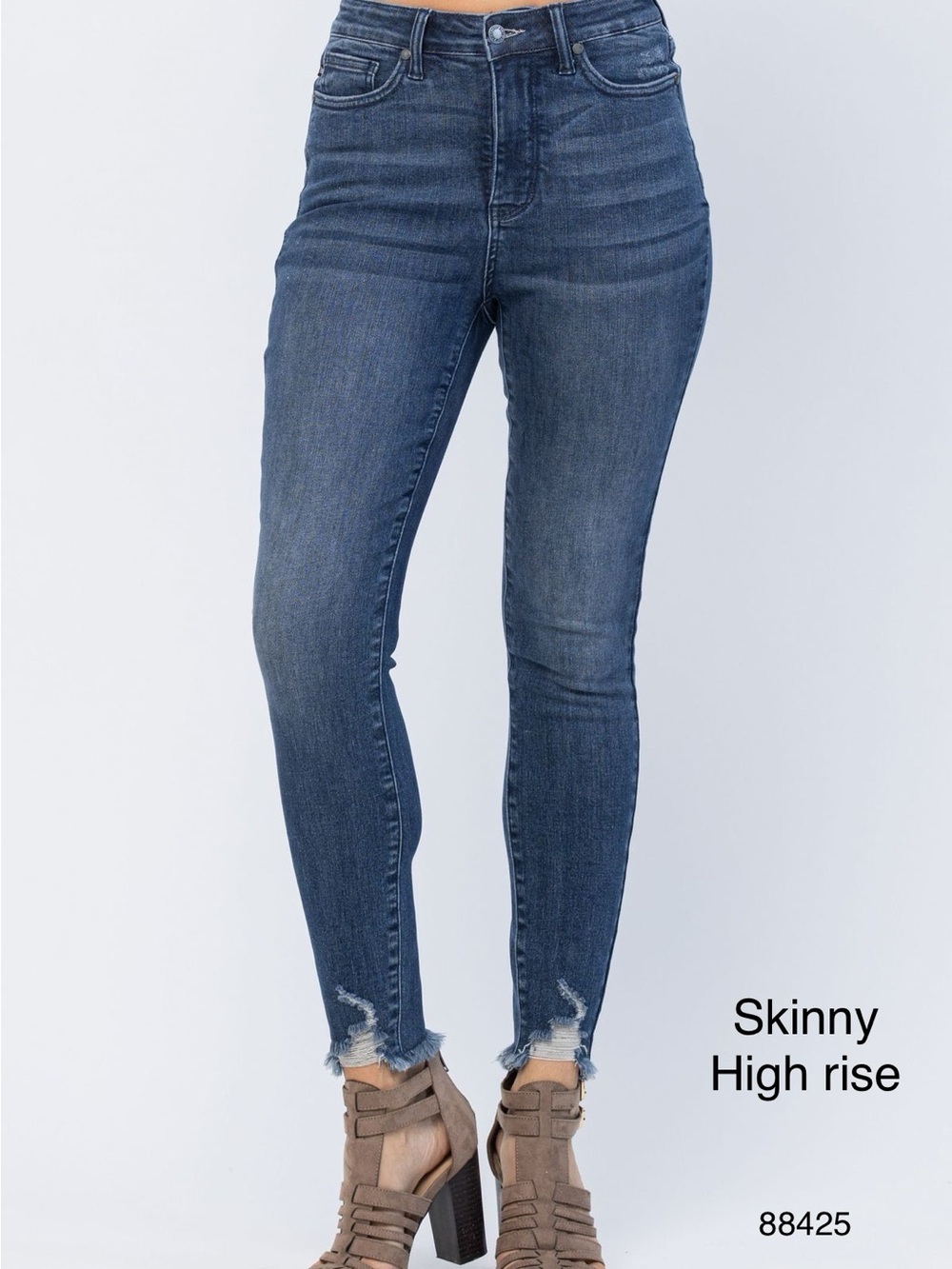 Judy blue High-waist tummy control  Skinny Jeans - Blue